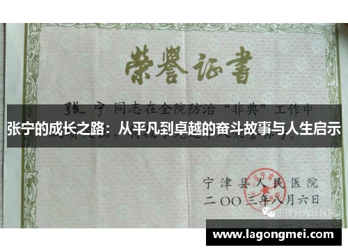 张宁的成长之路：从平凡到卓越的奋斗故事与人生启示